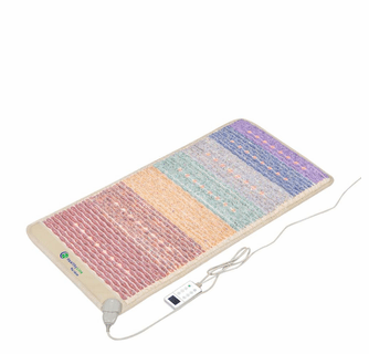 HealthyLine Rainbow Chakra Mat Medium 5024 Firm - Photon PEMF InfraMat Pro Third Edition