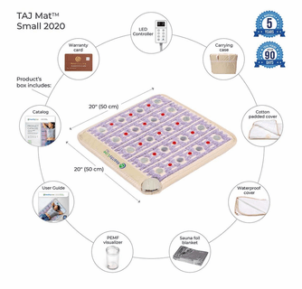 HealthyLine TAJ-Mat Small 2020 Firm - Photon PEMF InfraMat Pro