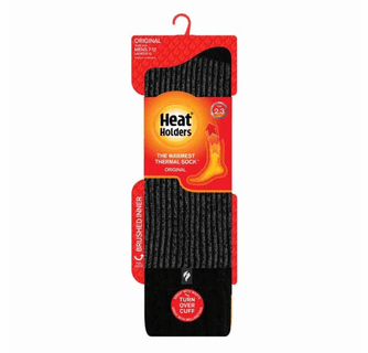 Heat Holders Men's Chris Original Ribbed Boot Socks - Forest Green