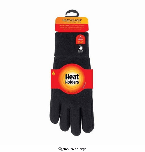 Heat Holders Men's Oxford Smart Fleece Touch Screen Gloves