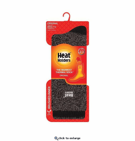 Heat Holders Men's Twist Crew Thermal Socks