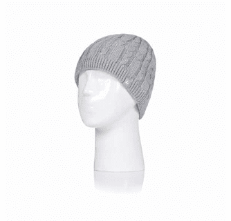 Heat Holders Women's Alesund Solid Cable Knit Hat