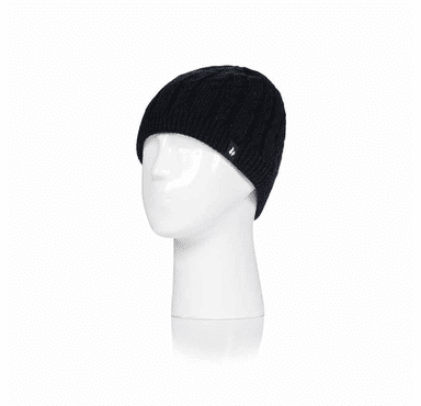Heat Holders Women's Alesund Solid Cable Knit Hat