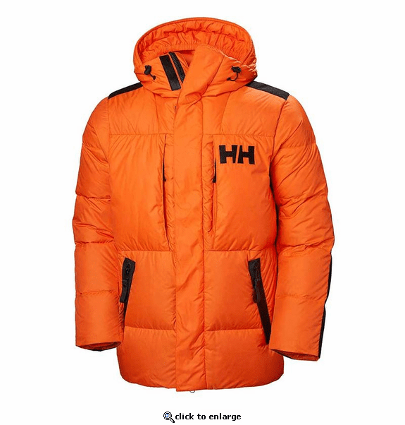 Helly Hansen Men's Arctic Patrol Down Parka Jacket (Black L)