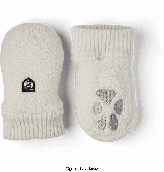 Hestra Kid's Paw Fluffy Mittens