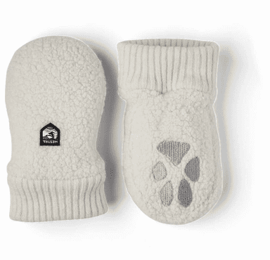 Hestra Kid's Paw Fluffy Mittens
