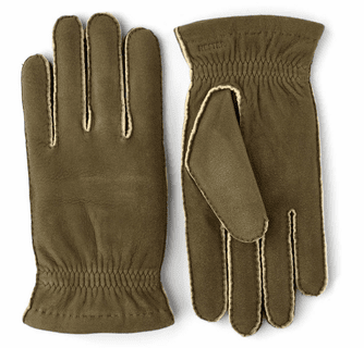 Hestra Men's Andre Handsewn Chamois Leather Gloves