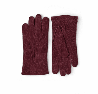 Hestra Men's Carpincho Handsewn Cashmere Leather Gloves