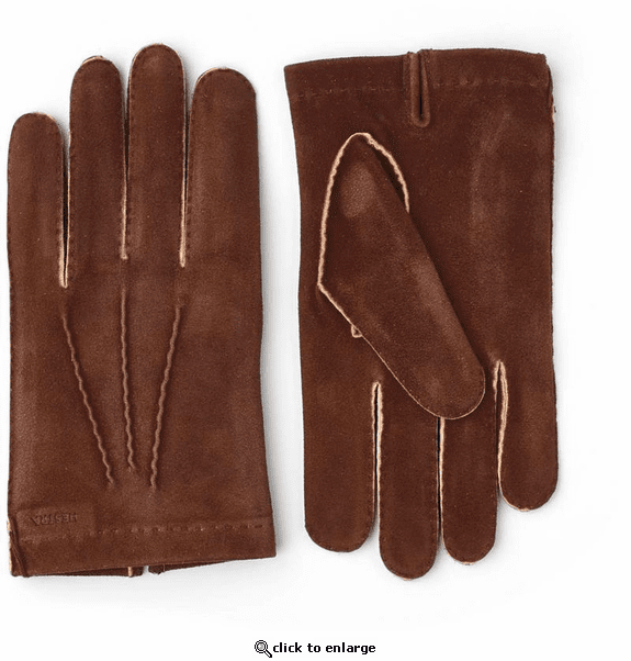 Hestra Men's Damien Handsewn Chamois Leather Gloves
