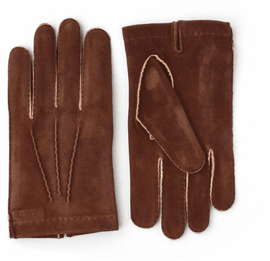 Hestra Men's Damien Handsewn Chamois Leather Gloves