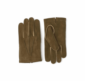 Hestra Men's Damien Handsewn Chamois Leather Gloves