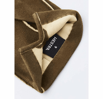 Hestra Men's Damien Handsewn Chamois Leather Gloves