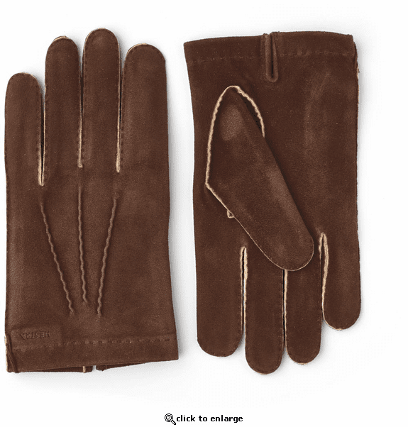 Hestra Men's Damien Handsewn Chamois Leather Gloves