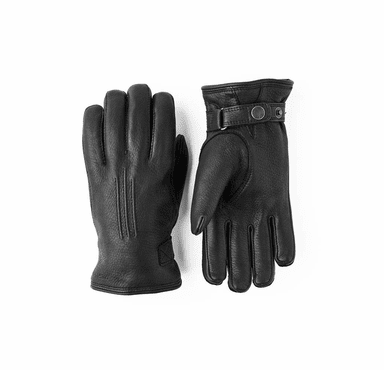 Hestra Men's Deerskin Lambsfur Lined Gloves