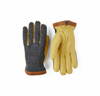 Hestra Men's Deerskin Wool Tricot Lined Gloves