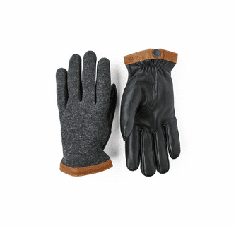 Hestra Men's Deerskin Wool Tricot Lined Gloves