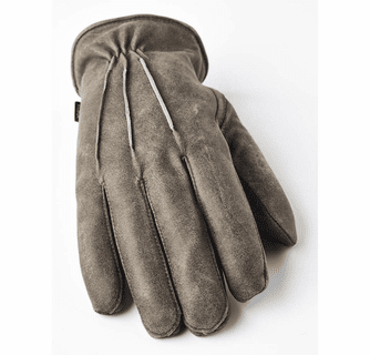 Hestra Men's Detroit Fleece Lined Leather Gloves