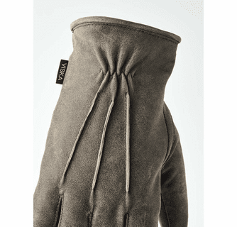 Hestra Men's Detroit Fleece Lined Leather Gloves
