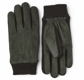 Hestra Men's Geoffrey Suede Leather Gloves
