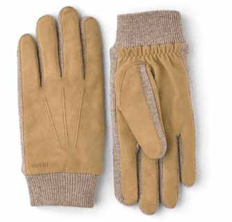 Hestra Men's Geoffrey Suede Leather Gloves