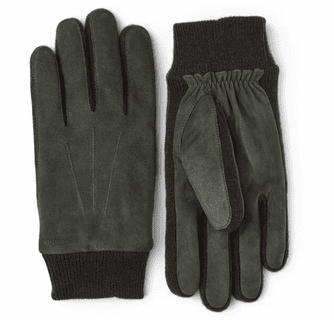Hestra Men's Geoffrey Suede Leather Gloves