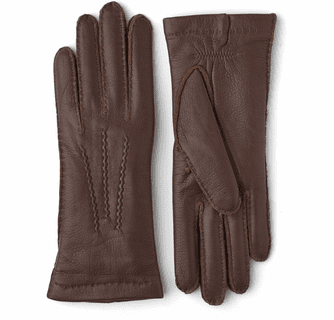 Hestra Men's Handsewn Cashmere Elk Leather Gloves