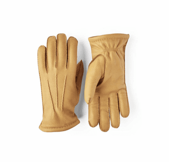 Hestra Men's Handsewn Cashmere Elk Leather Gloves