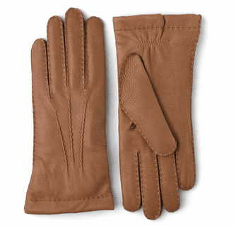 Hestra Men's Handsewn Cashmere Elk Leather Gloves