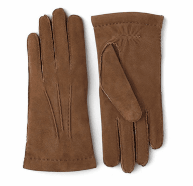 Hestra Men's Handsewn Cashmere Hairsheep Suede Gloves