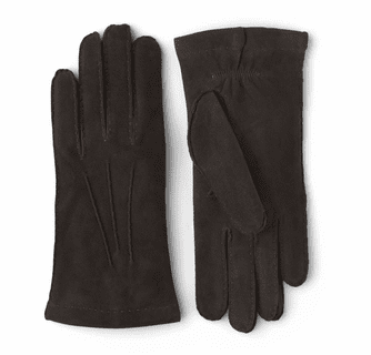 Hestra Men's Handsewn Cashmere Hairsheep Suede Gloves