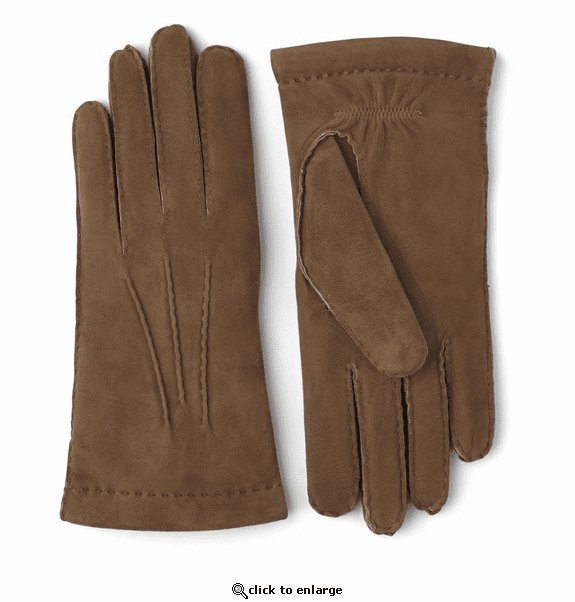 Hestra Men's Handsewn Cashmere Hairsheep Suede Gloves