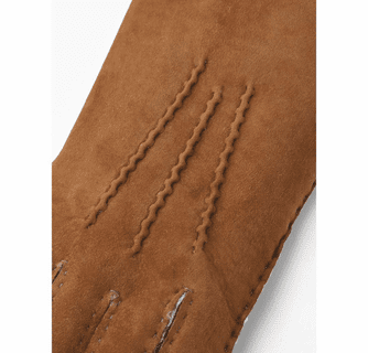 Hestra Men's Handsewn Lambskin Suede Gloves