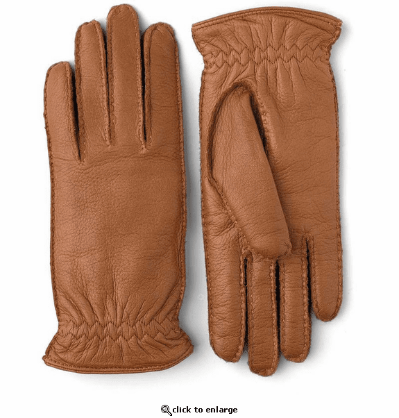 Hestra Men's Handsewn Montgomery Elk Leather Gloves