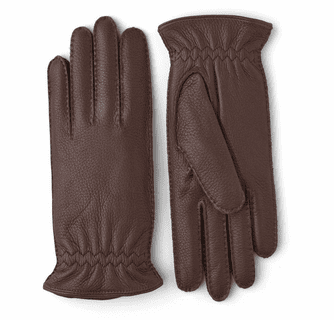 Hestra Men's Handsewn Montgomery Elk Leather Gloves