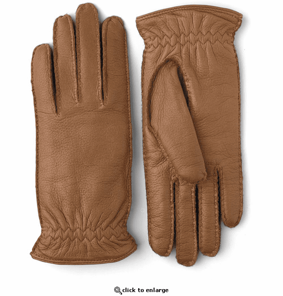 Hestra Men's Handsewn Montgomery Elk Leather Gloves