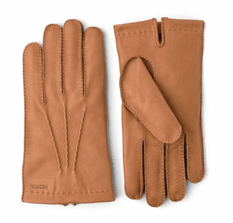 Hestra Men's Henry Handsewn Leather Gloves