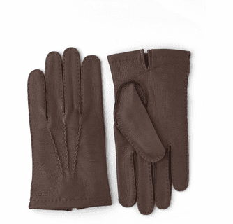 Hestra Men's Henry Handsewn Leather Gloves