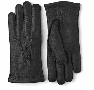 Hestra Men's Peccary Handsewn Cashmere Leather Gloves