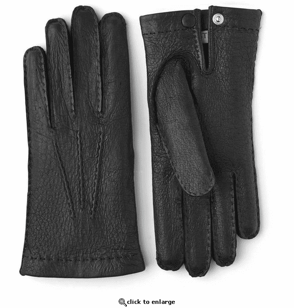 Hestra Men's Peccary Handsewn Unlined Palm Button Gloves