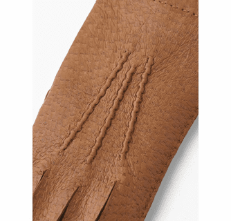 Hestra Men's Peccary Handsewn Unlined Palm Button Gloves