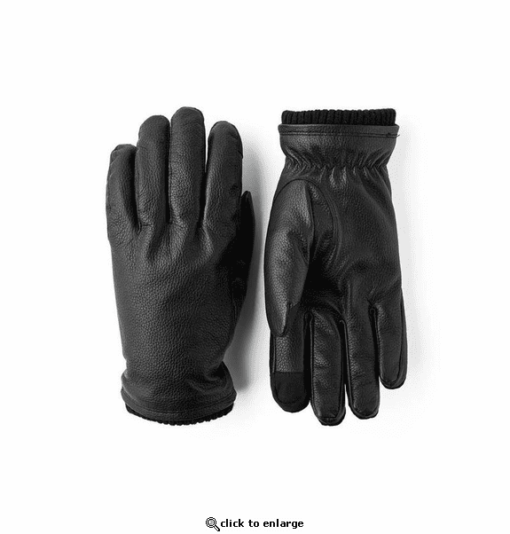 Hestra Men's Vide Leather Gloves