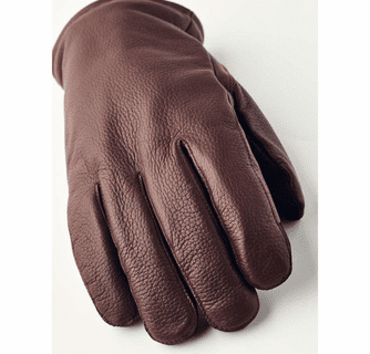 Hestra Men's Vide Leather Gloves