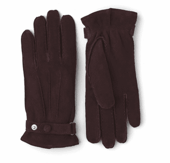 Hestra Men's Winston Handsewn Suede Gloves