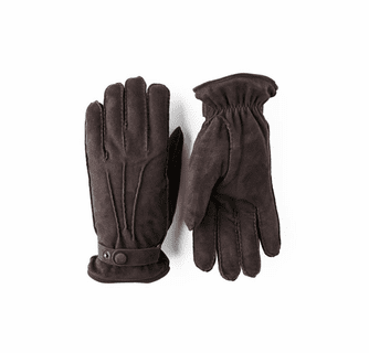 Hestra Men's Winston Handsewn Suede Gloves