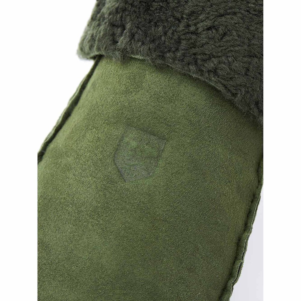 Hestra Women's Sheepskin Mittens - Black main image 1