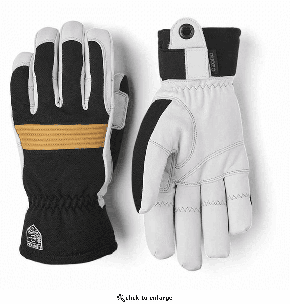 Hestra Unisex Couloir 5-Finger Ski Gloves