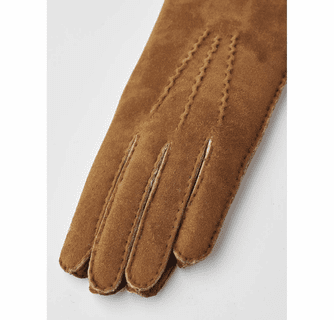 Hestra Women's Bernadette Handswen Suede Leather Gloves