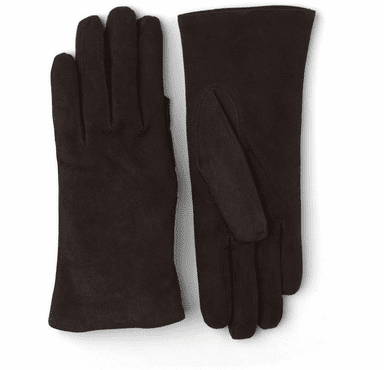 Hestra Women's Hairsheep Suede Pique 2 BT Cashmere Leather Gloves