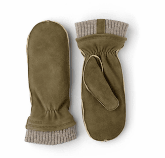 Hestra Women's Nora Chamois Suede Leather Mittens