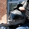 HJC I71 Advanced Polycarbonate Shell Helmet with Sun Shield - Semi Flat Black